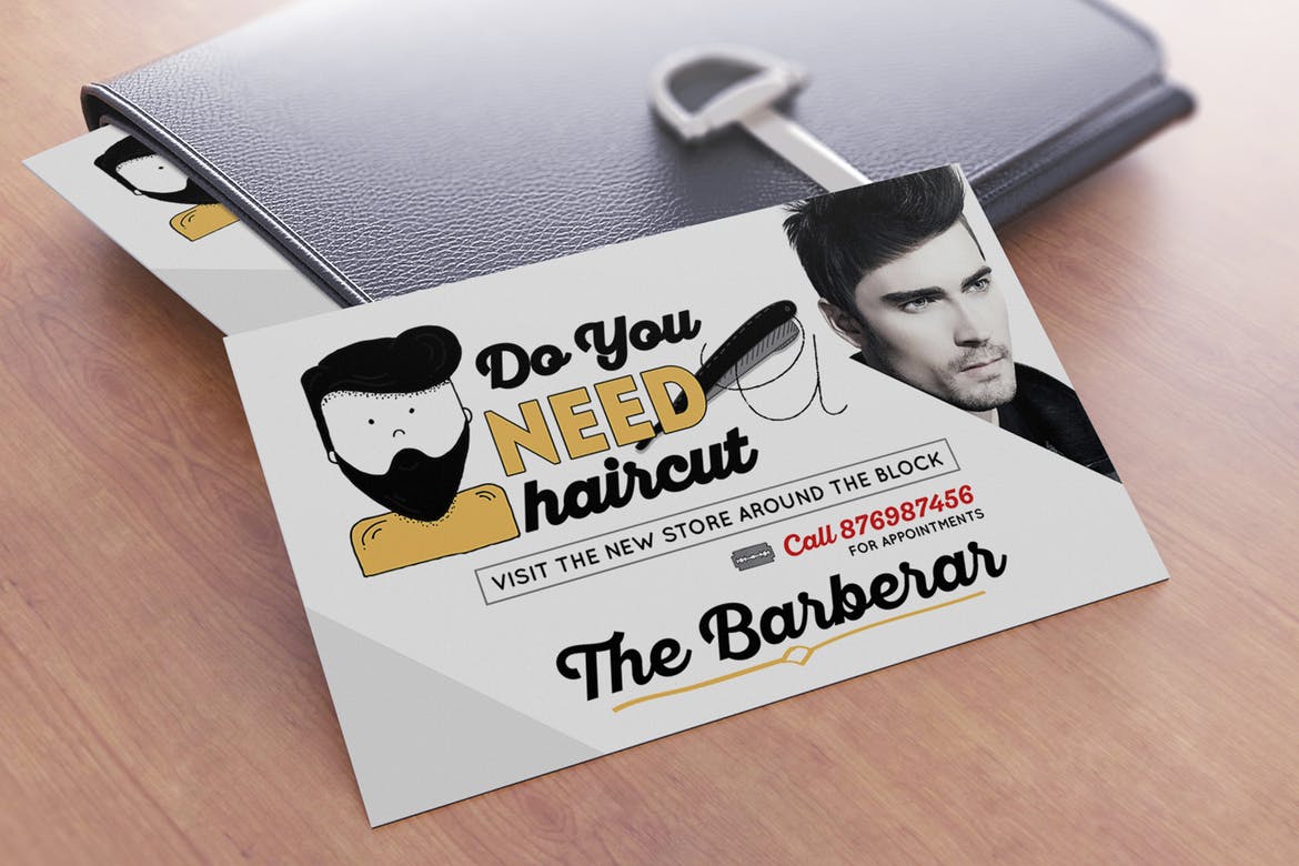 Barber Shop Postcard Inspiration | Printing New York